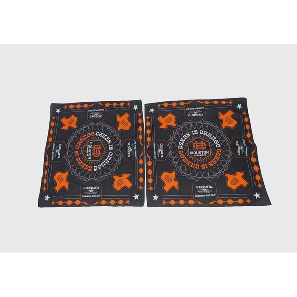 Houston Dynamo Soccer FC Texas is Orange Towel Cooling Utility Bundle of 4 - Picture 6 of 10